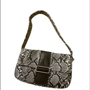 Snake Skin Shoulder Purse